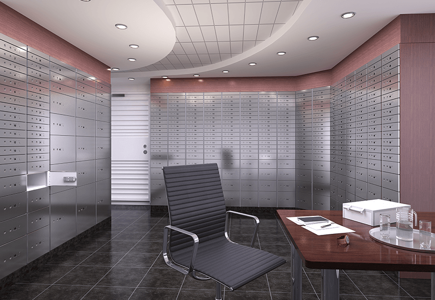 KASO Safety Deposit Locker Room