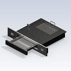 SITEC P7097 — front-opening counter, open position